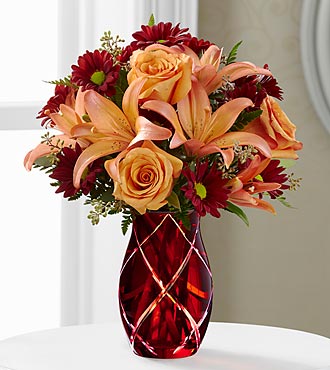 The FTD® You're Special™ Bouquet - CUT GLASS VASE INCLUDED