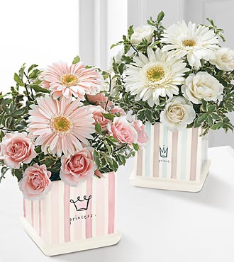 FTD Tiny Miracle New Baby Girl Bouquet - Click Image to Close