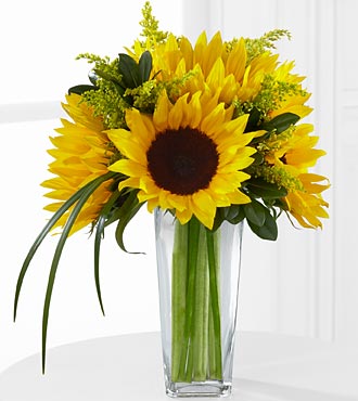 The FTD® Sunshine Daydream™ Bouquet - VASE INCLUDED