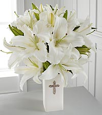 The FTD® Faithful Blessings™ Bouquet - VASE INCLUDED