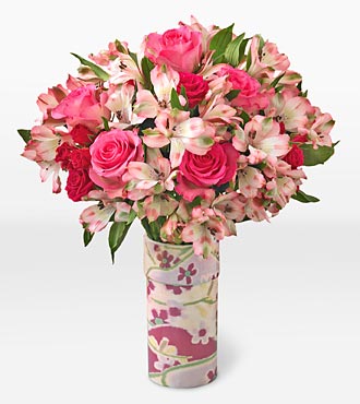 Todd Oldham™ Sitting Pretty Bouquet with FREE Vase