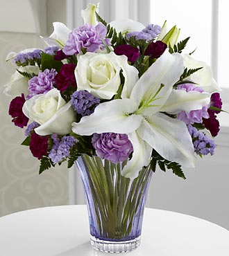 The Thinking of You™ Bouquet by FTD® - CUT GLASS VASE INCLUDED